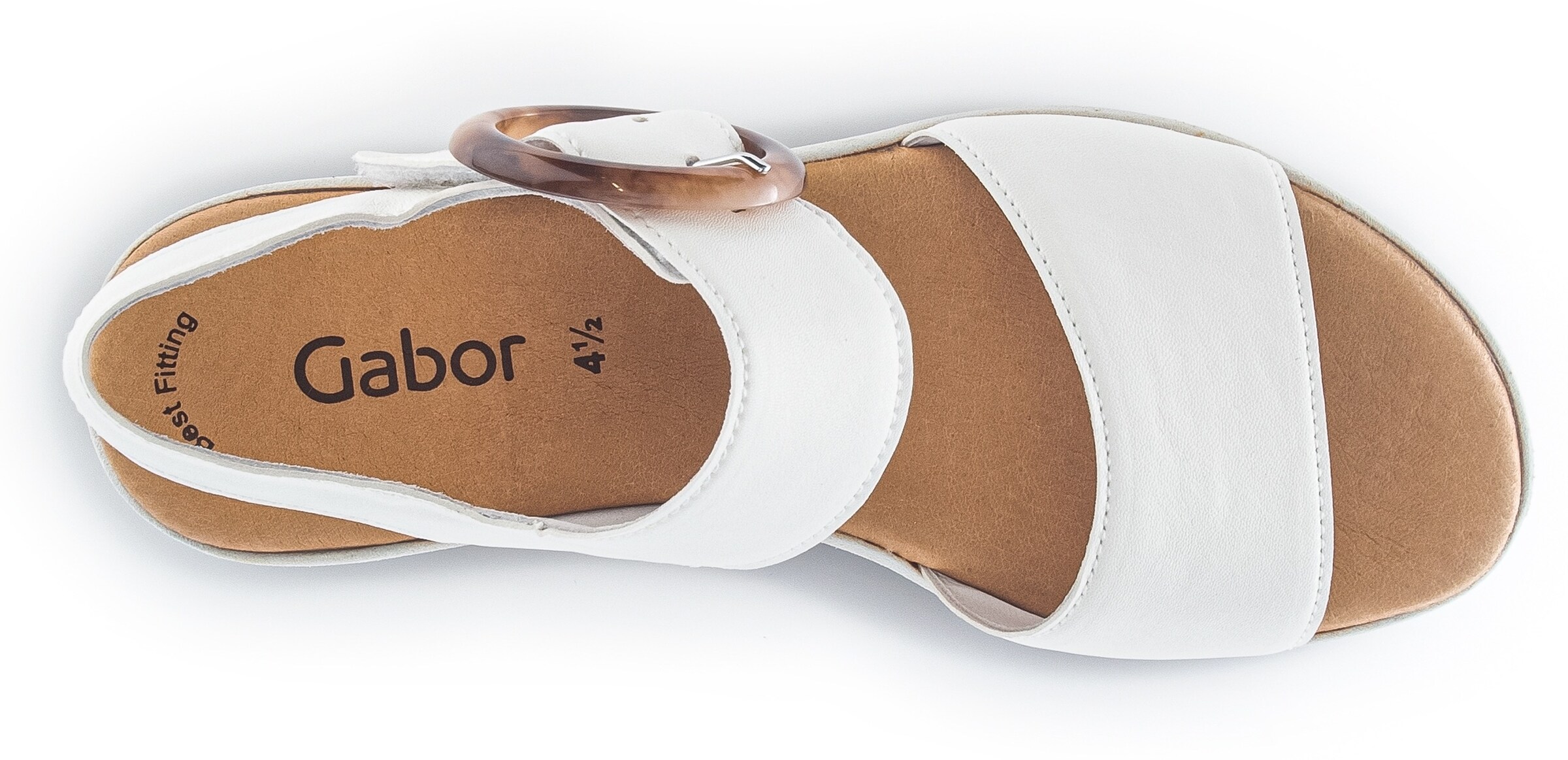 GABOR Sandaal in Wit