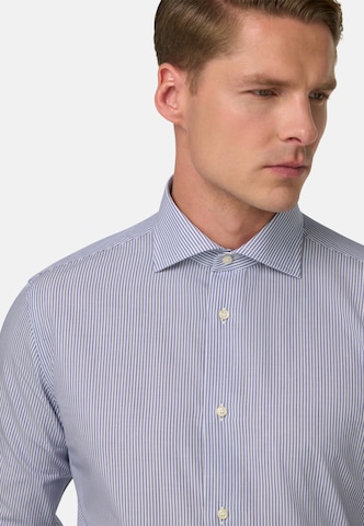 Boggi Milano Regular fit Button Up Shirt in Blue