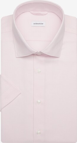 SEIDENSTICKER Comfort Fit Businesshemd in Pink