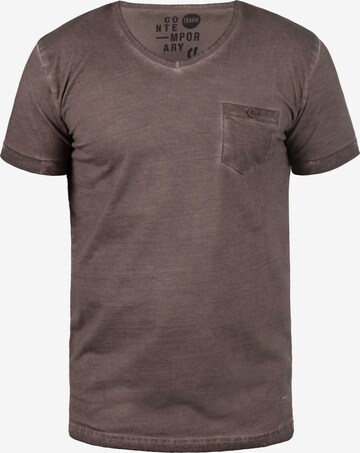 !Solid Shirt 'Tinny' in Brown: front