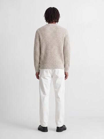JACK & JONES Pullover 'JJJAXON' in Weiß