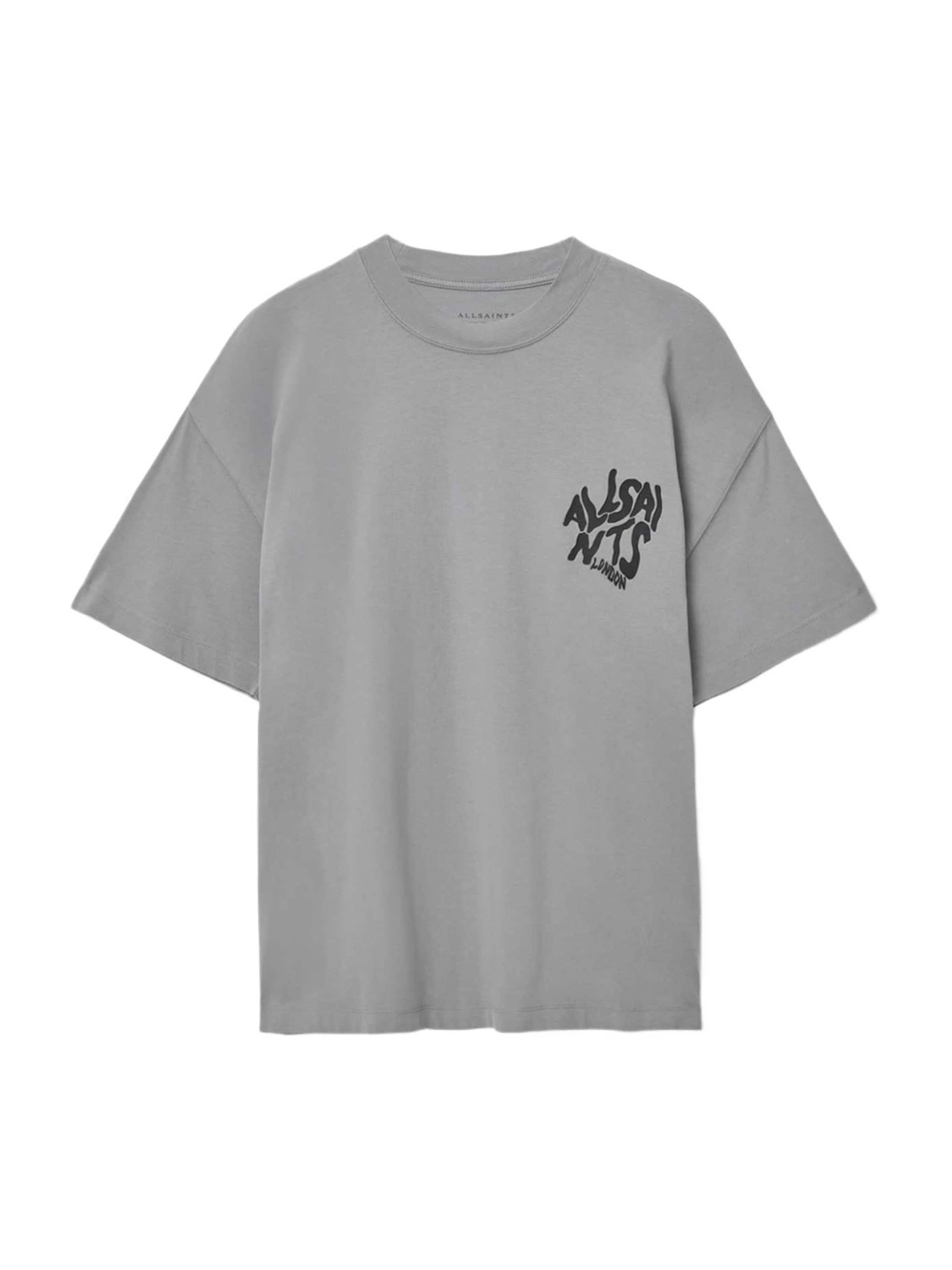 AllSaints Μπλουζάκι σε γκρι: μπροστά