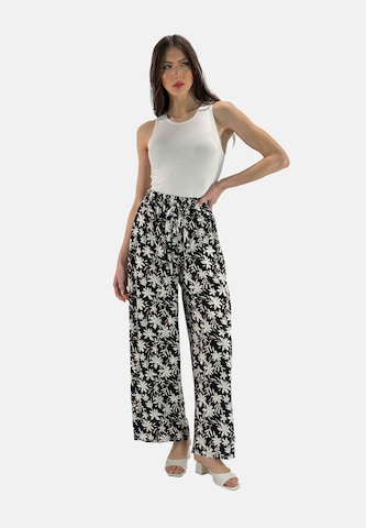 Elara Wide Leg Bukser i sort