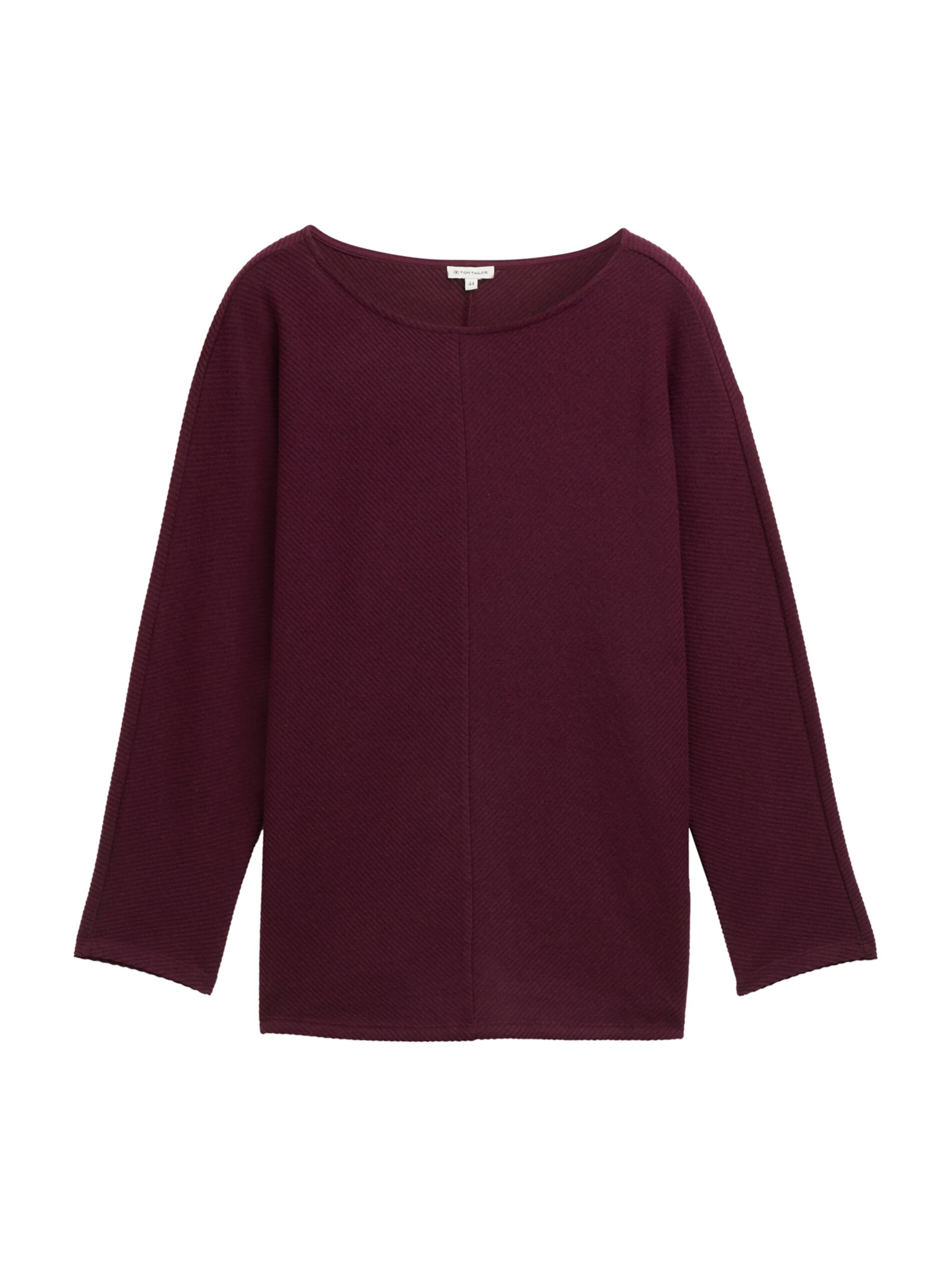 Tom Tailor Women + Tričko – fialová: přední strana