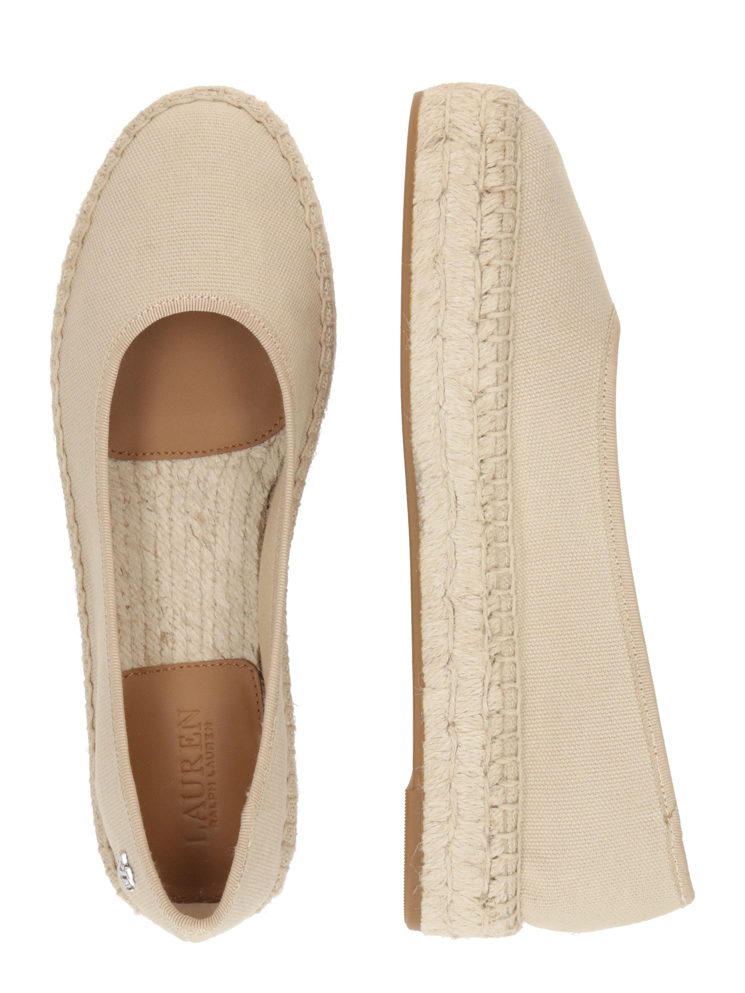 Lauren Ralph Lauren Espadrilky 'LUIZE' – béžová