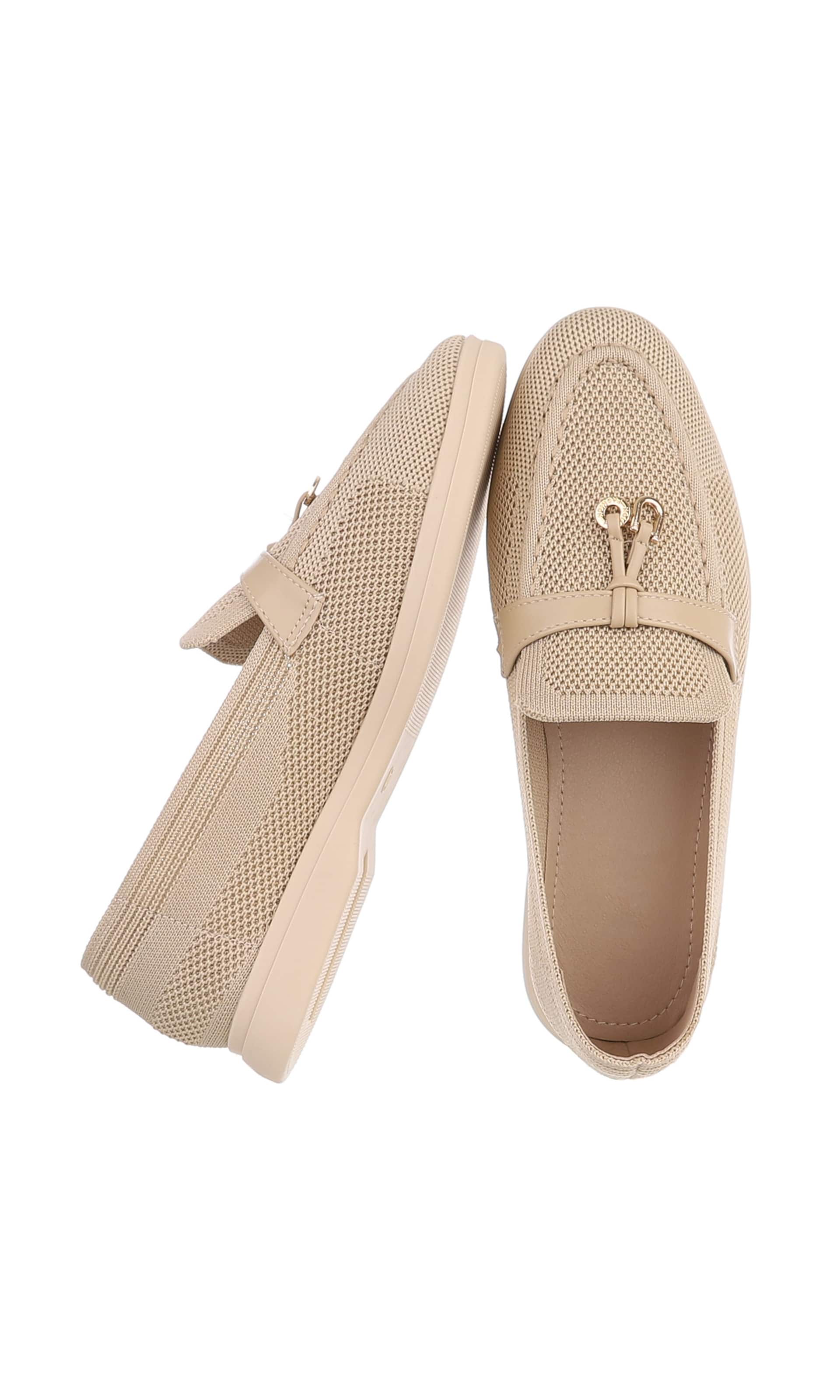 Ital-Design Slipper in Beige