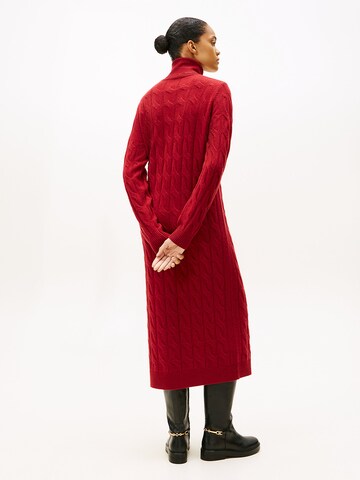 TOMMY HILFIGER Knit dress in Red