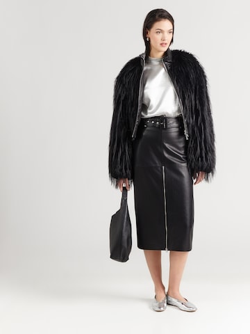 juoda HUGO Sijonas 'Leyma'