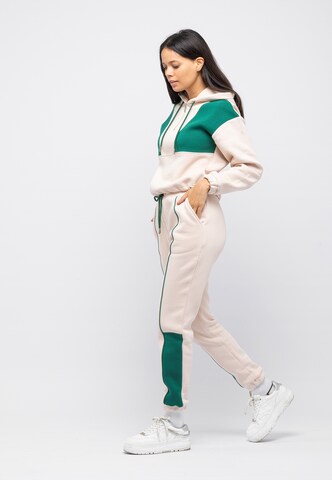 Tom Barron Tracksuit in Beige