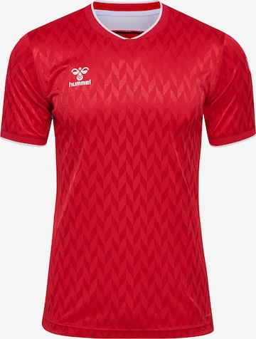 Hummel Functioneel shirt 'Match Legend' in Rood: voorkant
