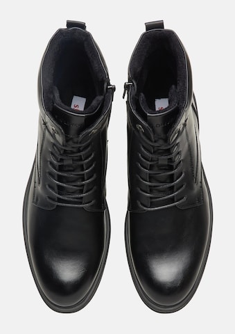Bottines à lacets s.Oliver en noir