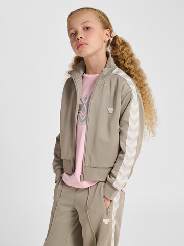 Hummel Sweat jacket in Grey: front