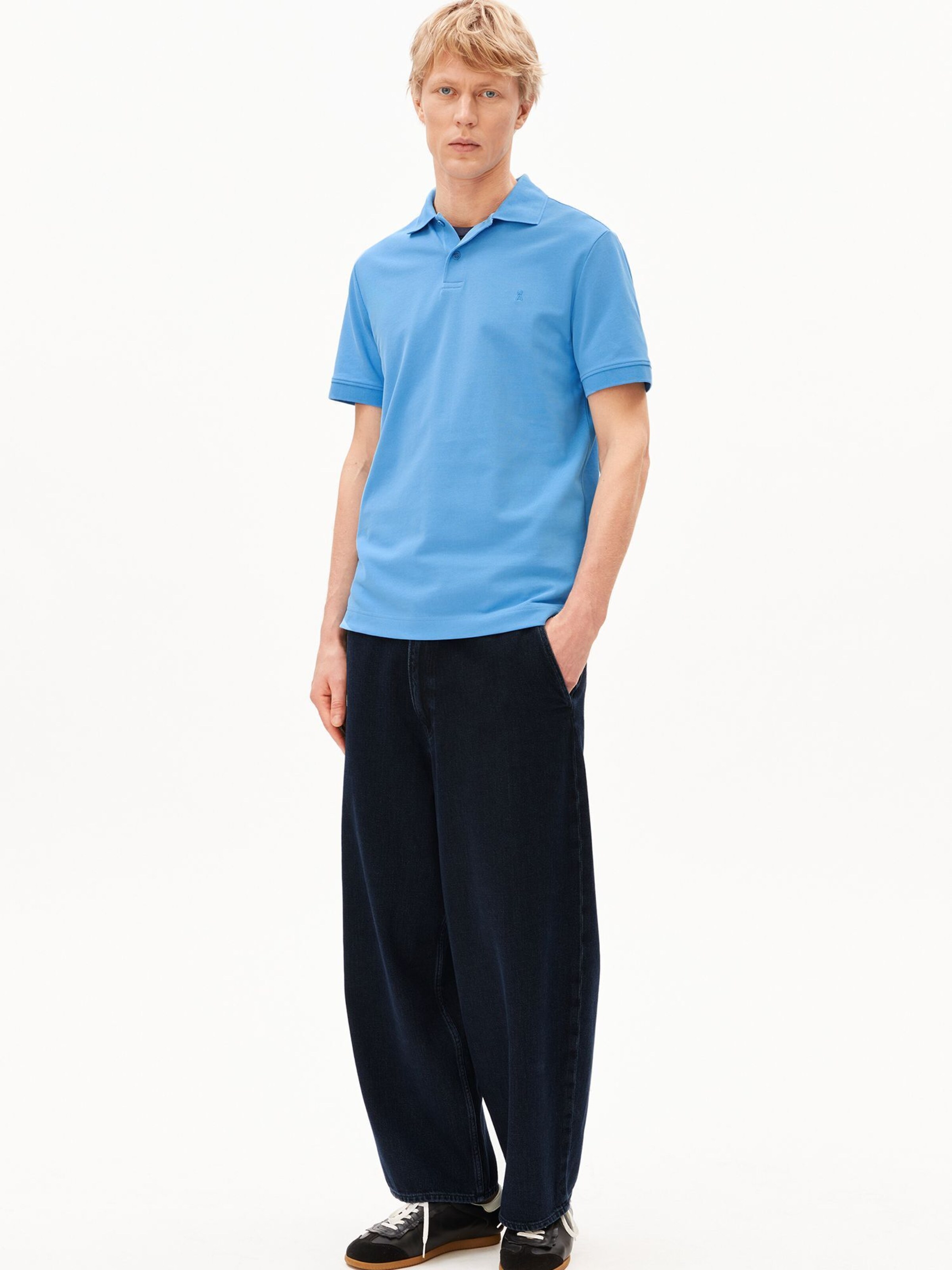 ARMEDANGELS Shirt in Blauw