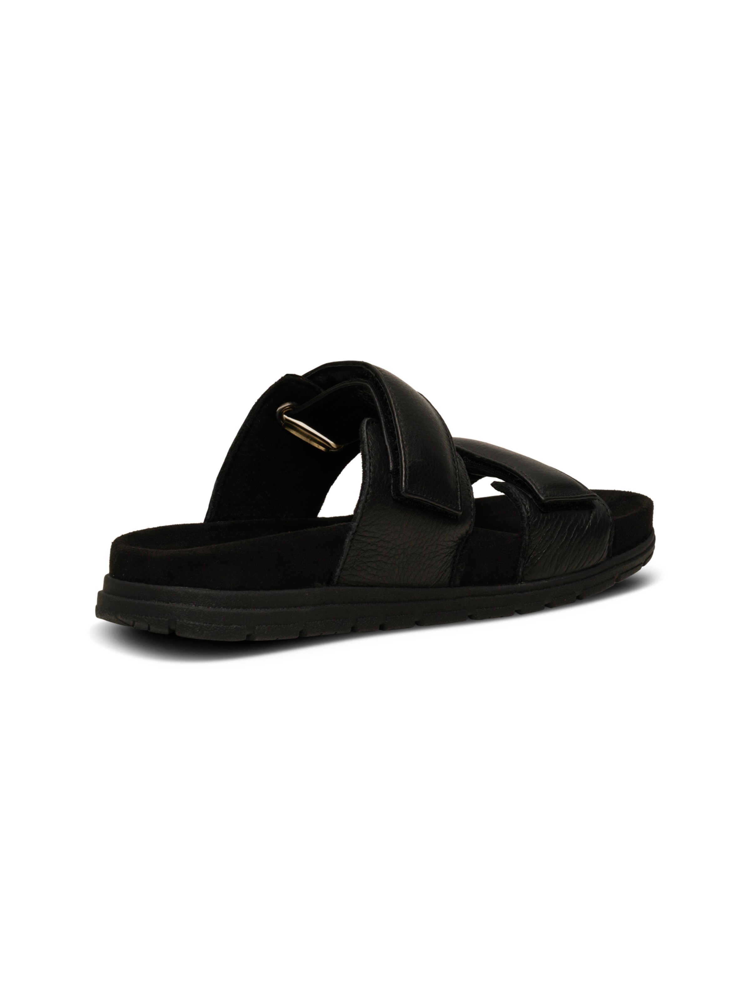 WODEN Muiltjes ' Lisa' in Zwart