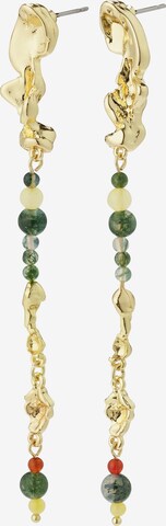 Boucles d'oreilles ' Niya ' Pilgrim en or : devant