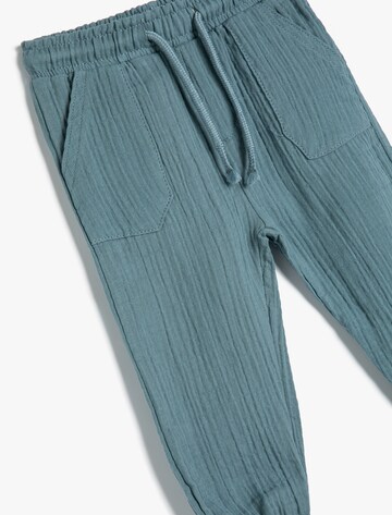 Koton Tapered Broek in Blauw