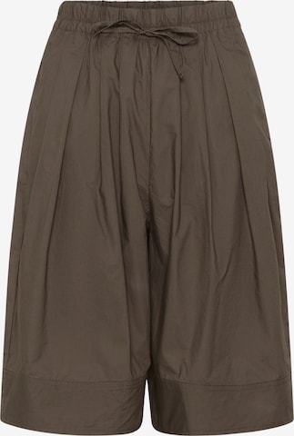 InWear - Loosefit Calças 'HAZEIW' em castanho: frente