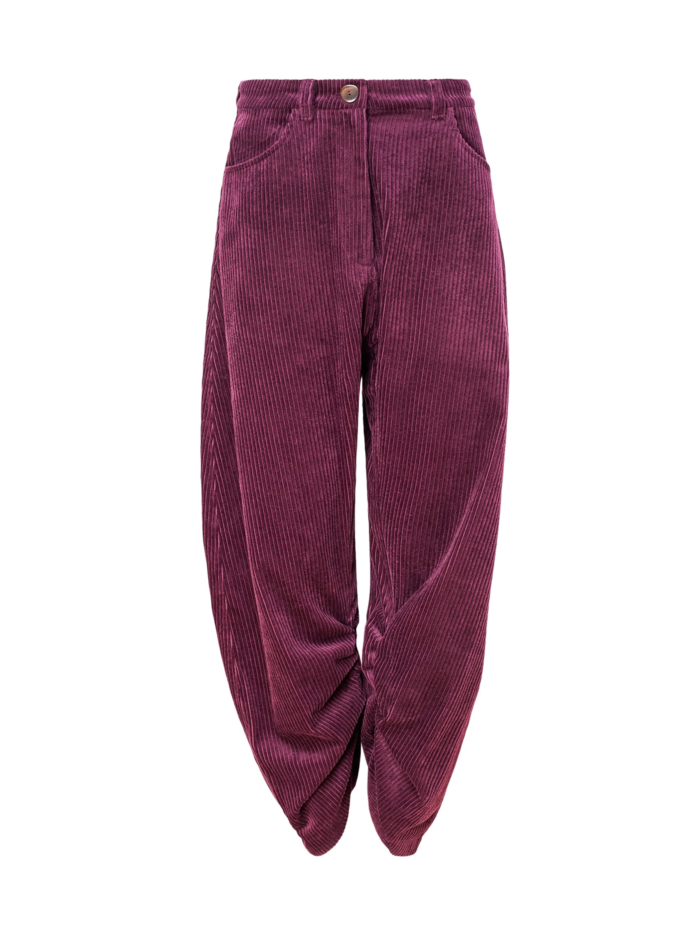 mandragora Regular Hose 'Barro'‌‌‌‌‌‌‌ in Lila: Vorderseite