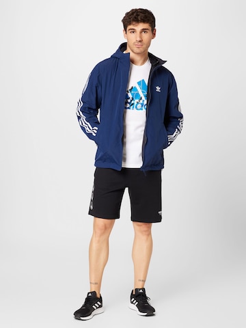 Veste mi-saison 'Reversible Polar Fleece' ADIDAS ORIGINALS en bleu