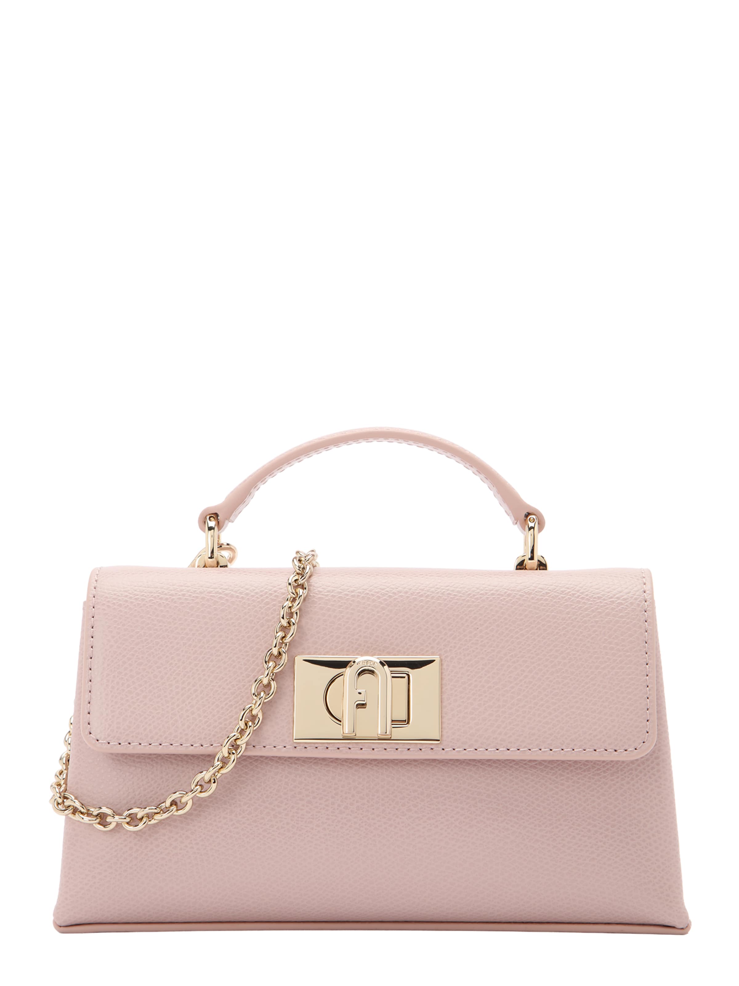 FURLA - Bolso de mano en rosa: frente