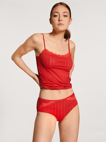 CALIDA Regular Boyshorts 'Etude Toujours' in Red: front