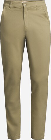 Pantalon chino AÉROPOSTALE en vert : devant