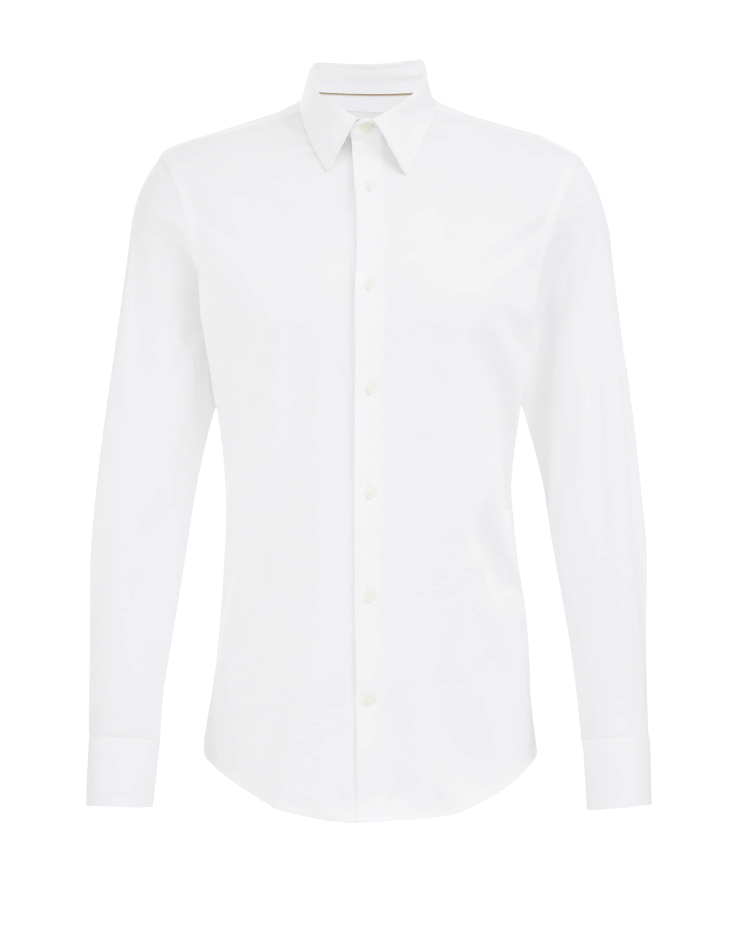 WE Fashion Slim fit Ing - fehér: elől