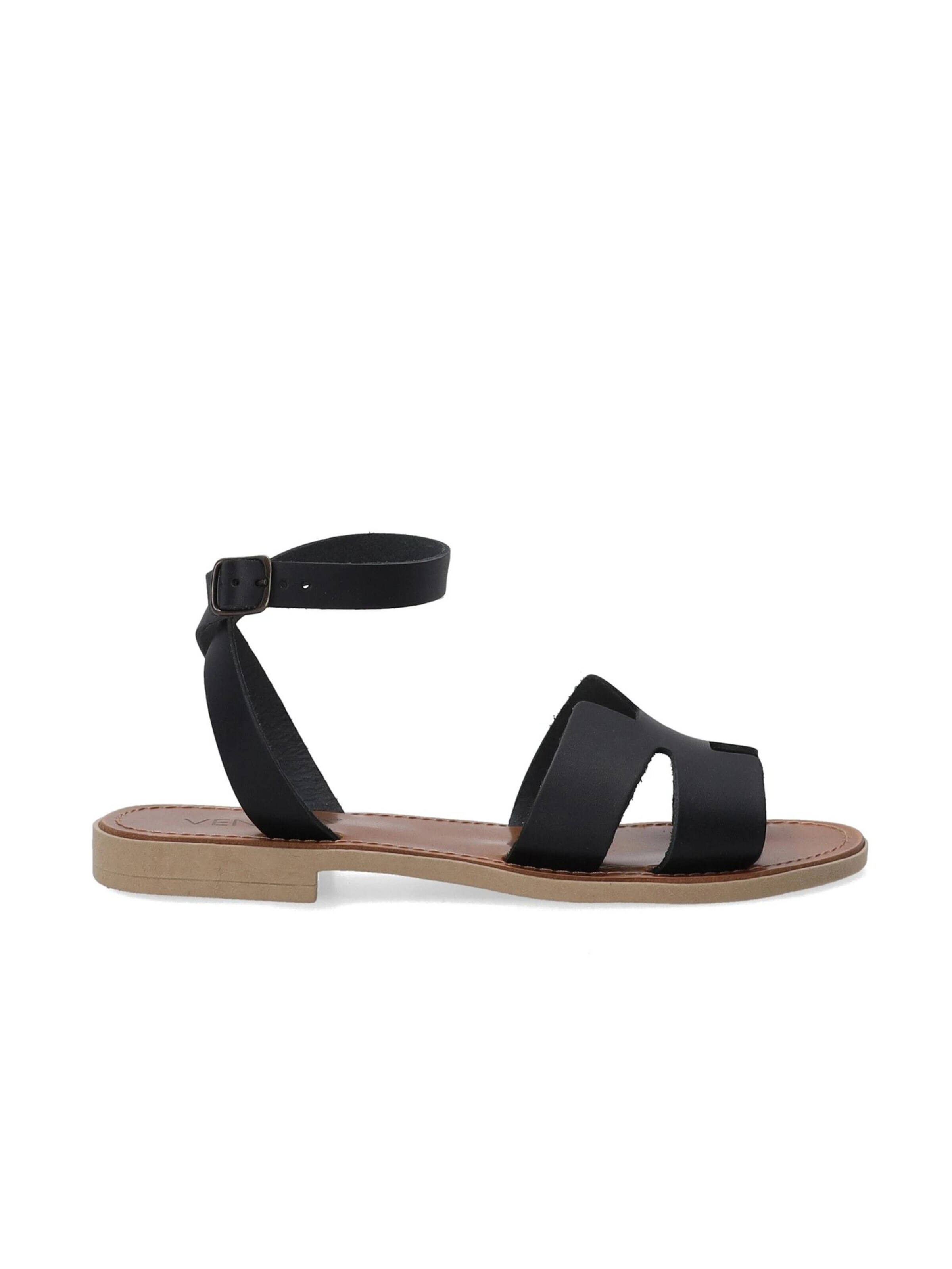 VENEZIA Sandale 'Venezia'‌‌‌‌ in Schwarz: Vorderseite