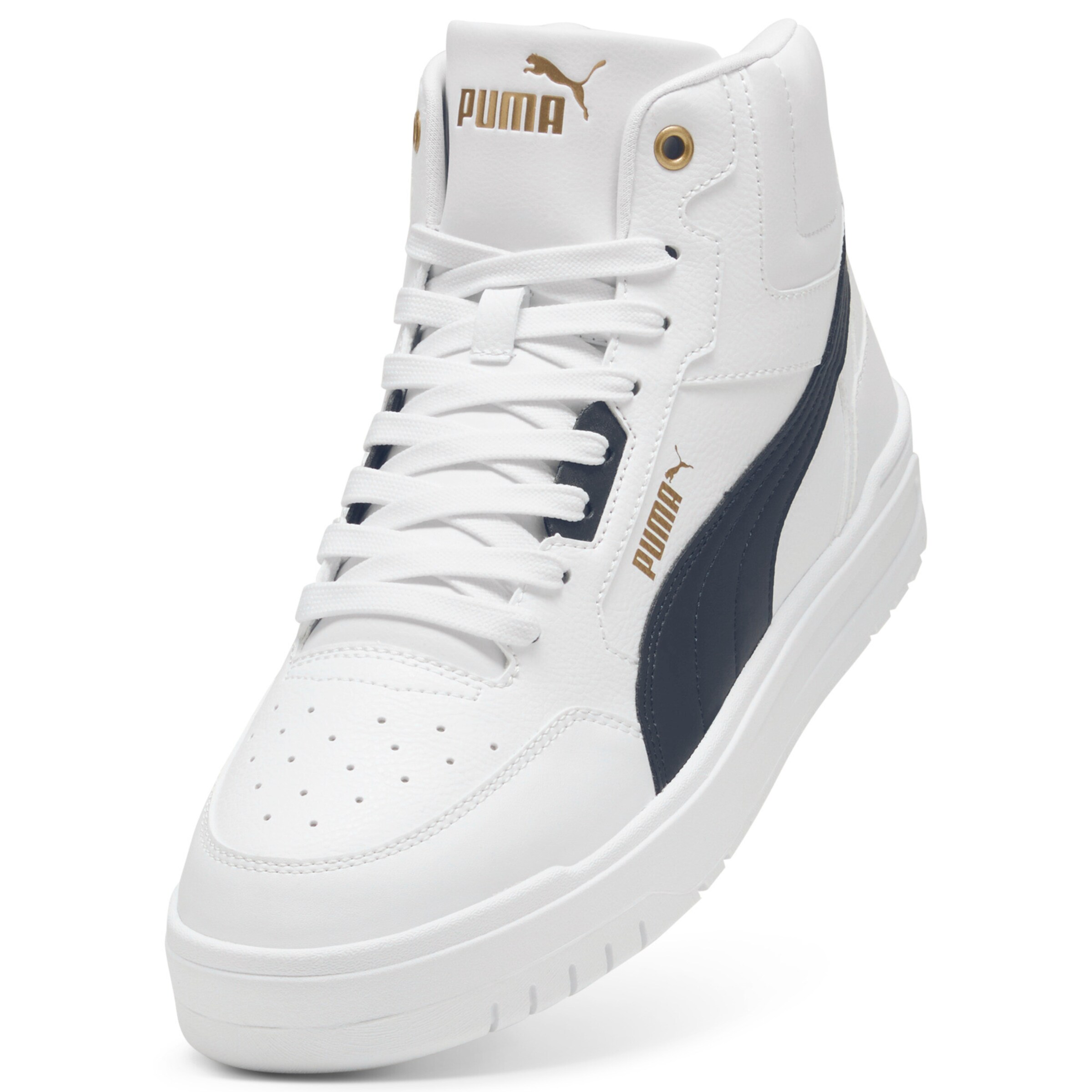 PUMA High-Top Sneakers in White