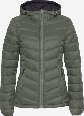 POLARINO Outdoor Jacket in Green: front