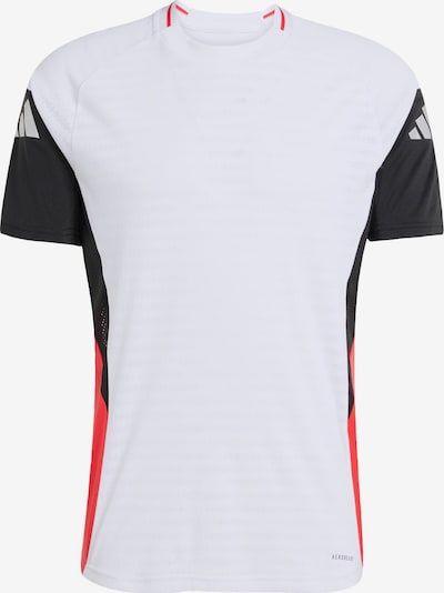 ADIDAS PERFORMANCE Toiminnallinen paita 'Tiro 25 Pro' värissä punainen / musta / valkoinen, Tuotenäkymä