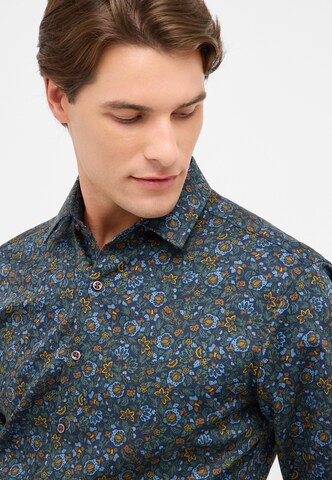 ETERNA Slim fit Business shirt in Blue