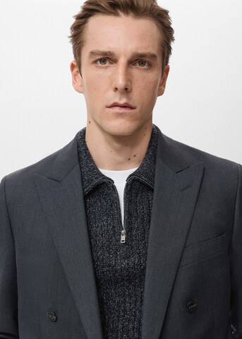 MANGO MAN Regular fit Suit Jacket 'Turinc' in Grey
