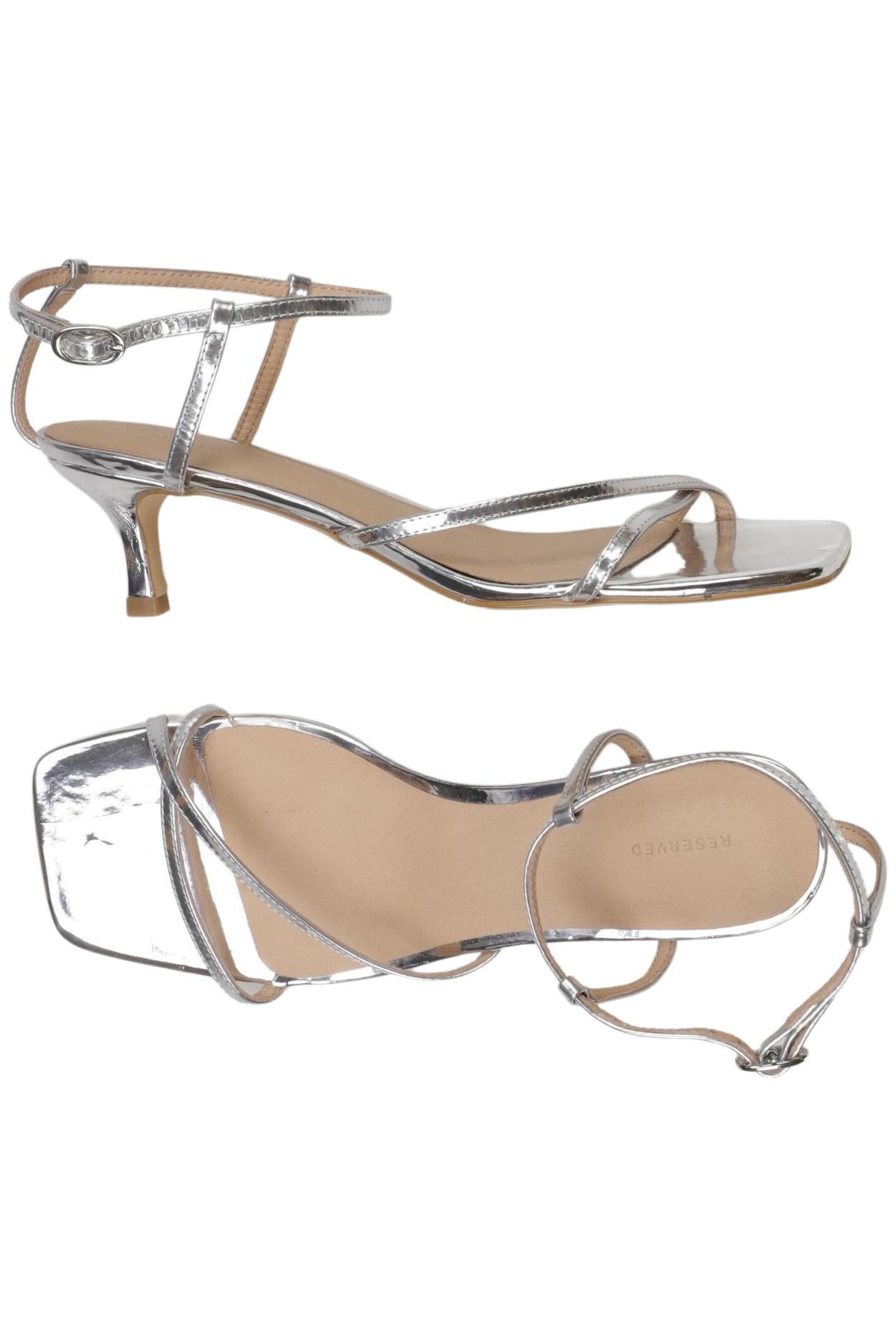 Reserved Sandals & High-Heeled Sandals in 38 in Silver: front