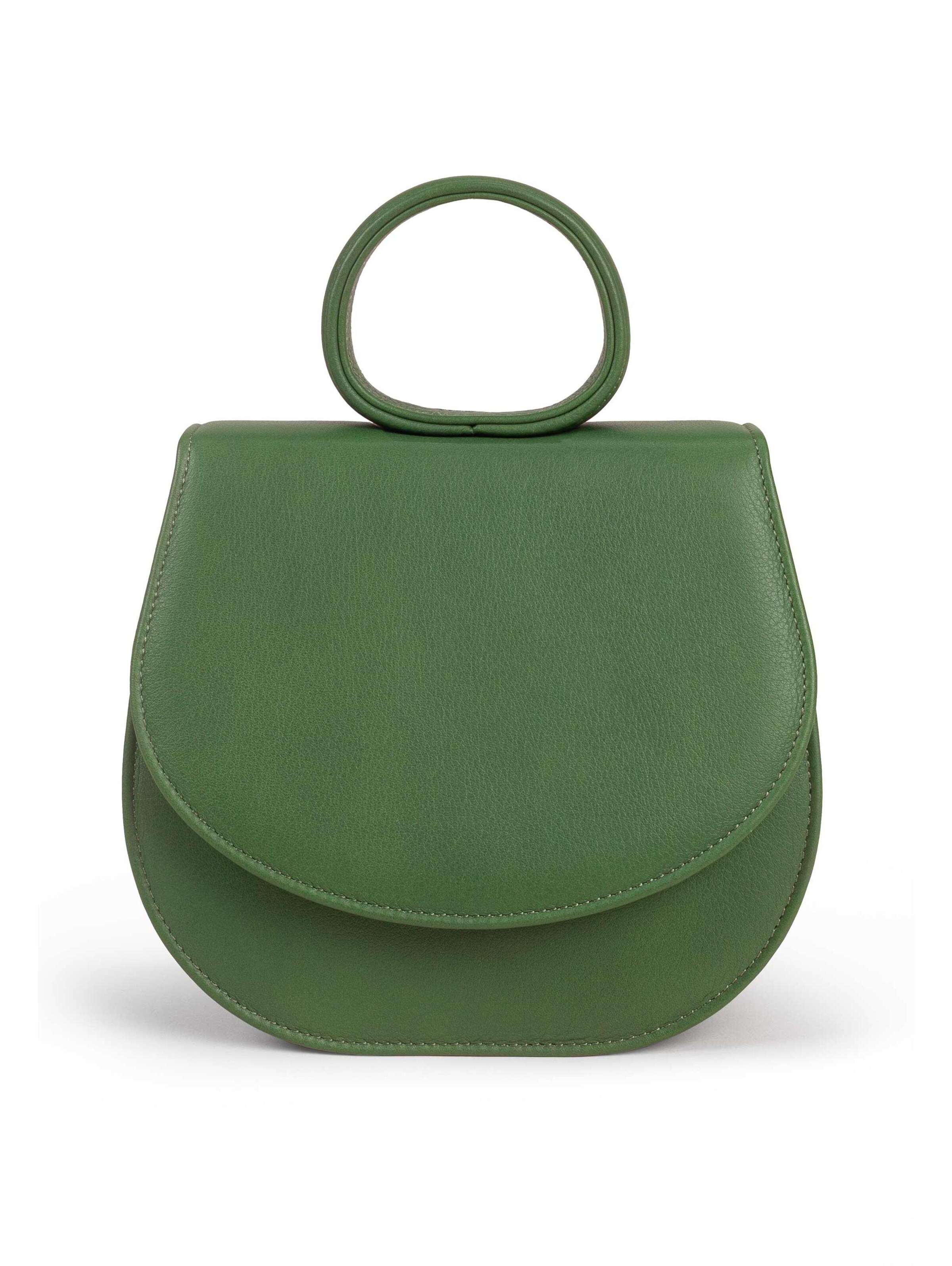 Gretchen Handtasche 'Ebony' in Grün: Vorderseite