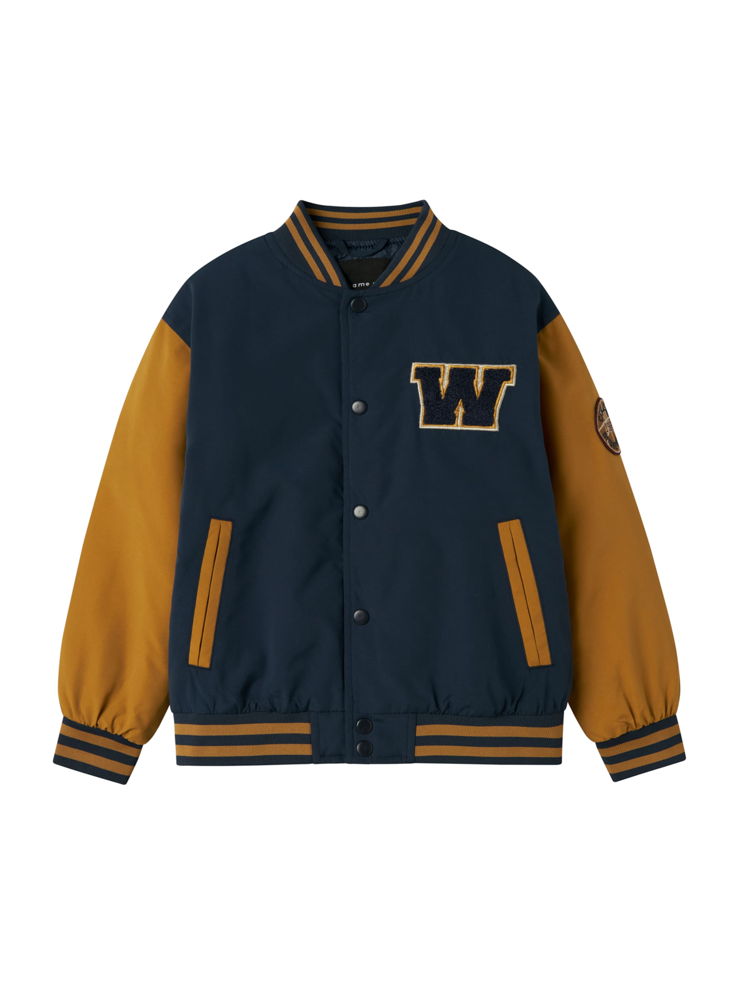 NAME IT Övergångsjacka 'NKMMAINS' i blå: framsida