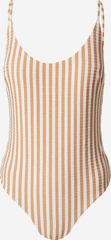 RIP CURL Bustier Badeanzug 'CHEEKY' in Beige: predná strana