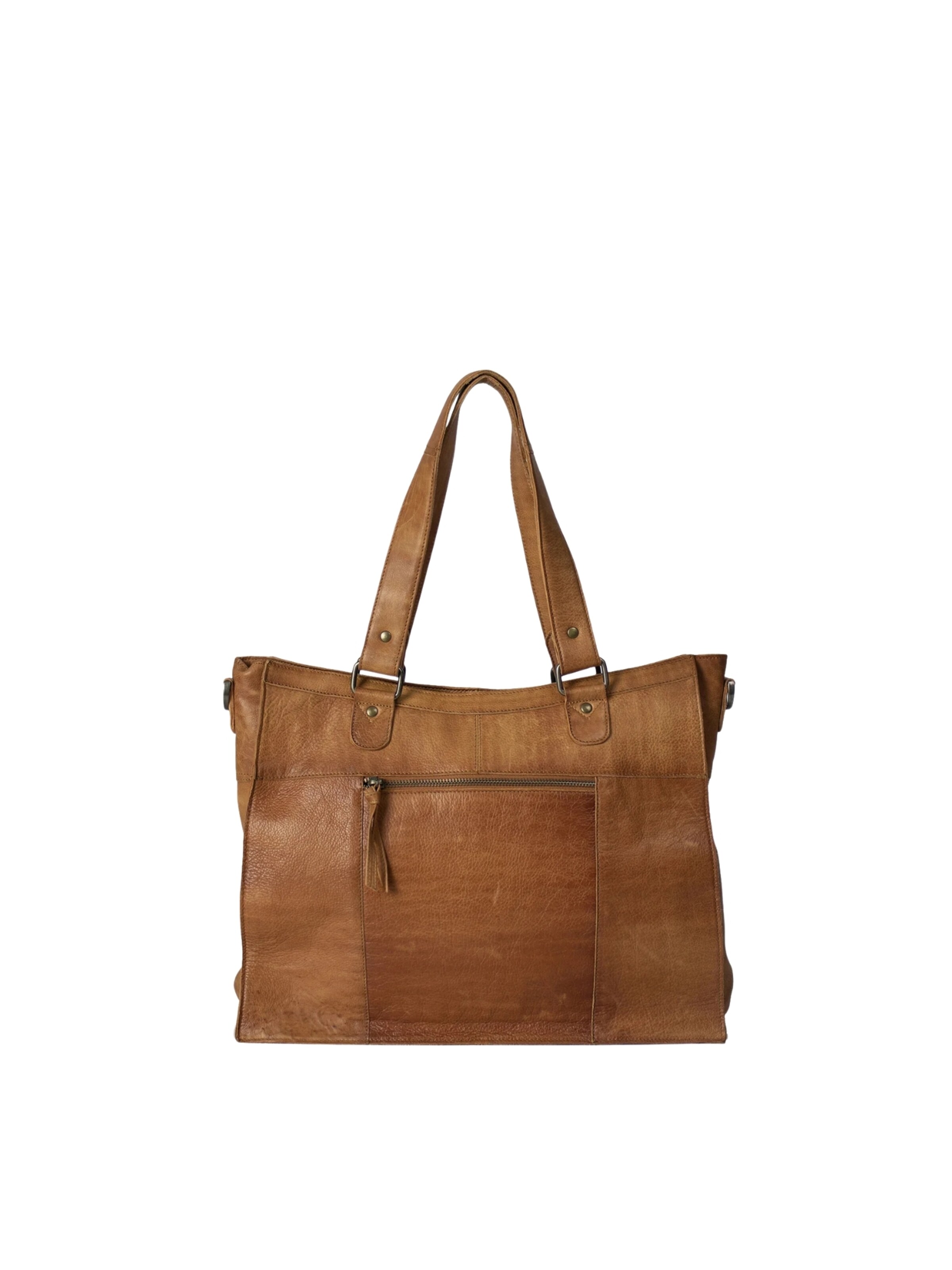 RE:DESIGNED Shopper ' Nolly ' i cognac, Produktvisning