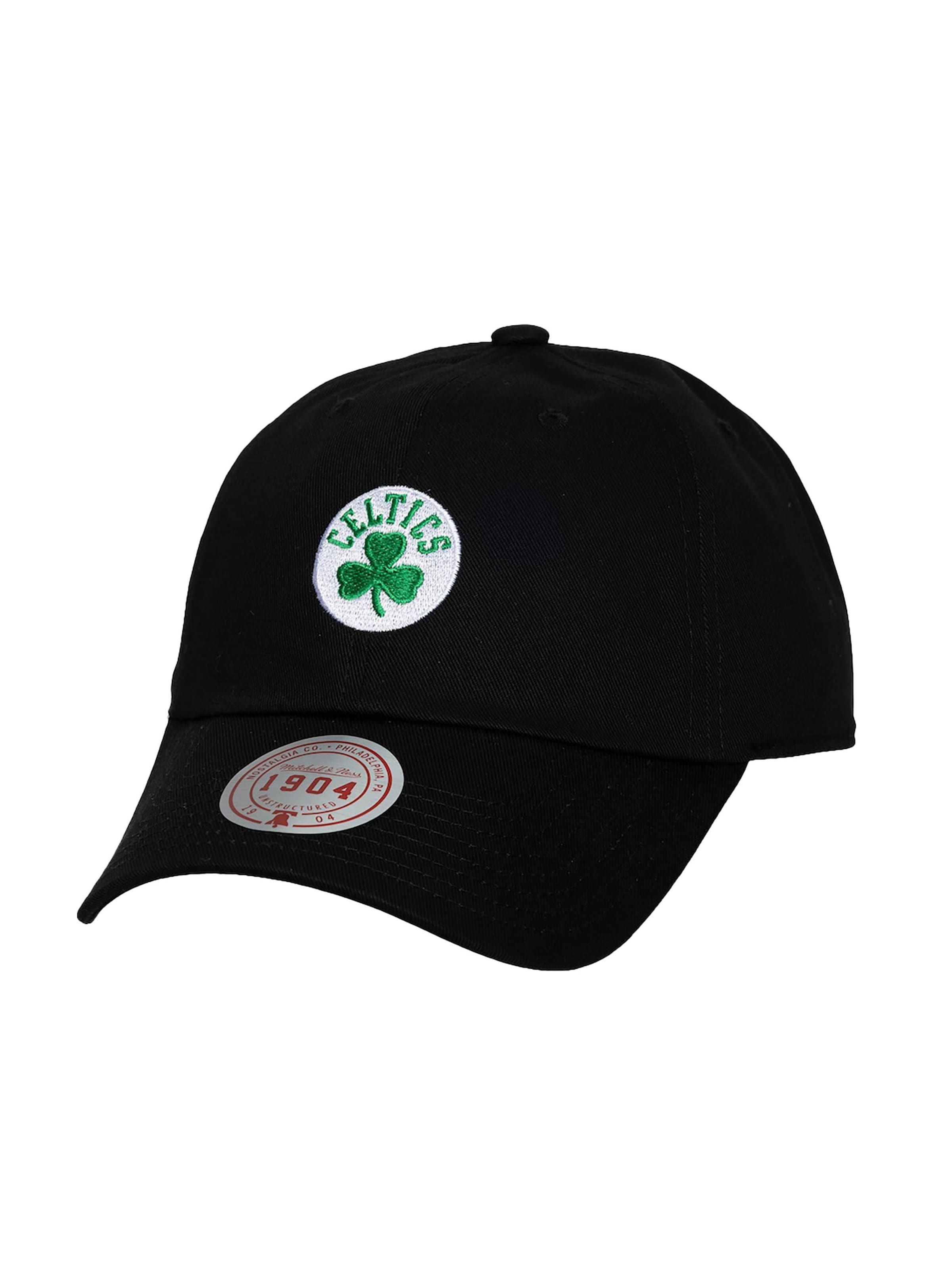 Mitchell & Ness Cap 'NBA Boston Celtics' in Black: front