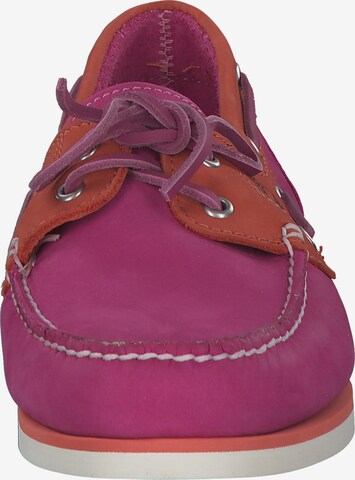 TIMBERLAND Mokassin 'Classic Boat Amherst 2 Eye' in Pink