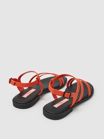 Pepe Jeans Strap Sandals 'HAYES JUICE' in Red