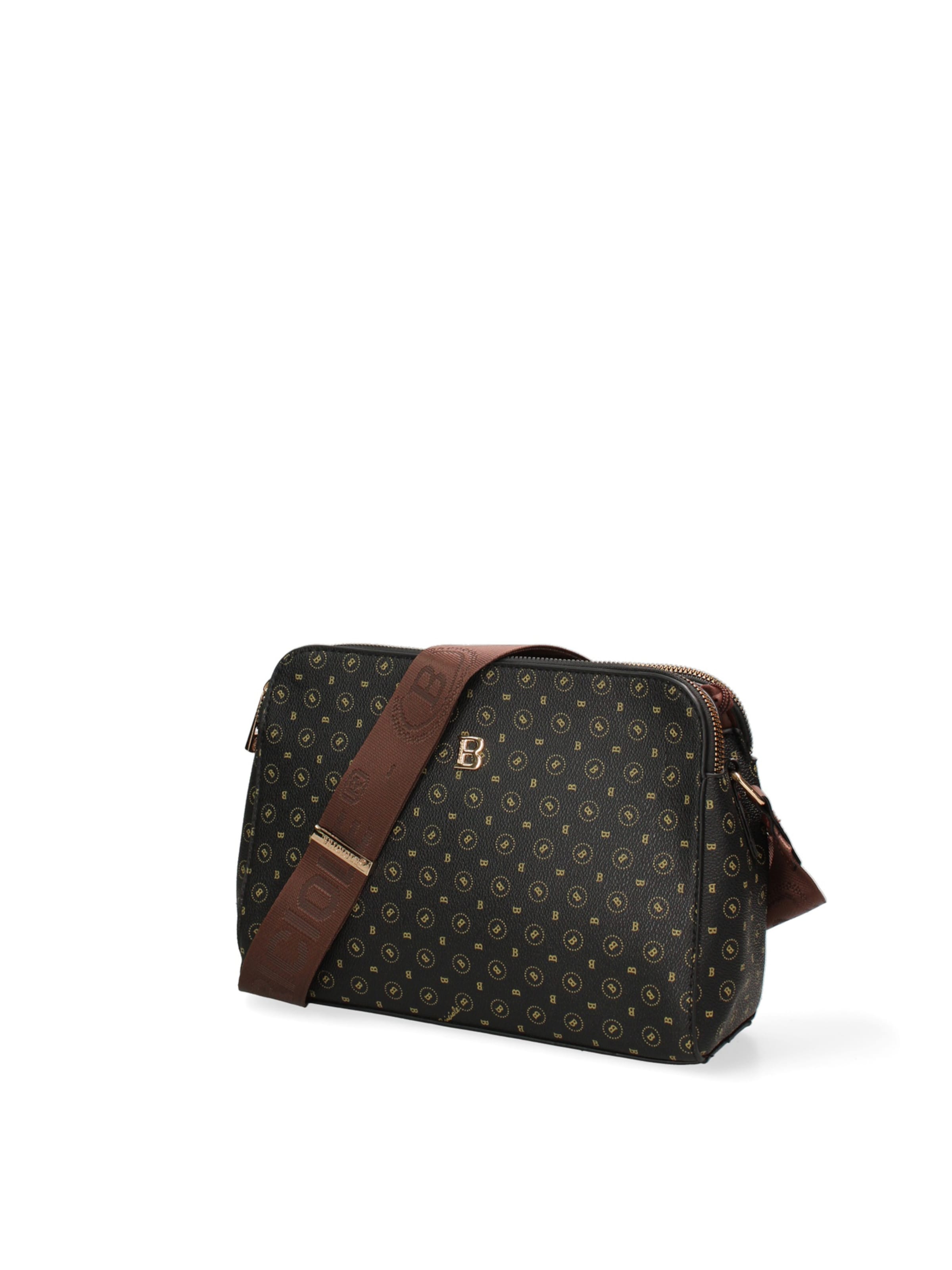 Briciole Crossbody bag in Black: front