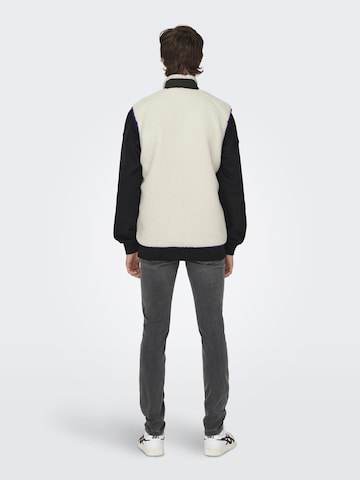 Gilet 'DALLAS' Only & Sons en gris