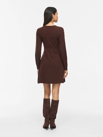 Robes en maille 'VIKERRY' VILA en marron