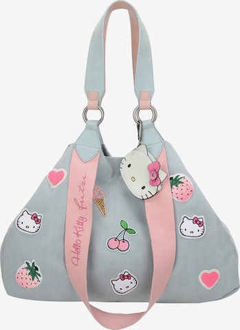 Fritzi aus Preußen Shopper 'Hello Kitty' in Blauw: voorkant