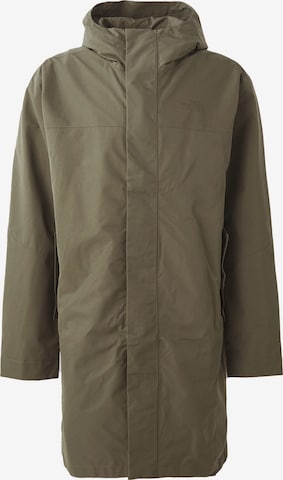 THE NORTH FACE Toiminnallinen takki 'NUKABIRA' värissä vihreä: etupuoli