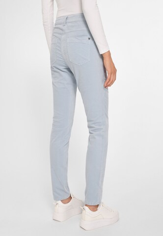 Basler Slimfit Broek in Blauw