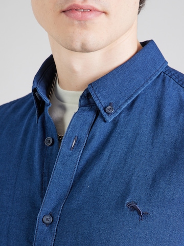 WRANGLER Regular fit Риза 'OXFORD SHIRT' в черно