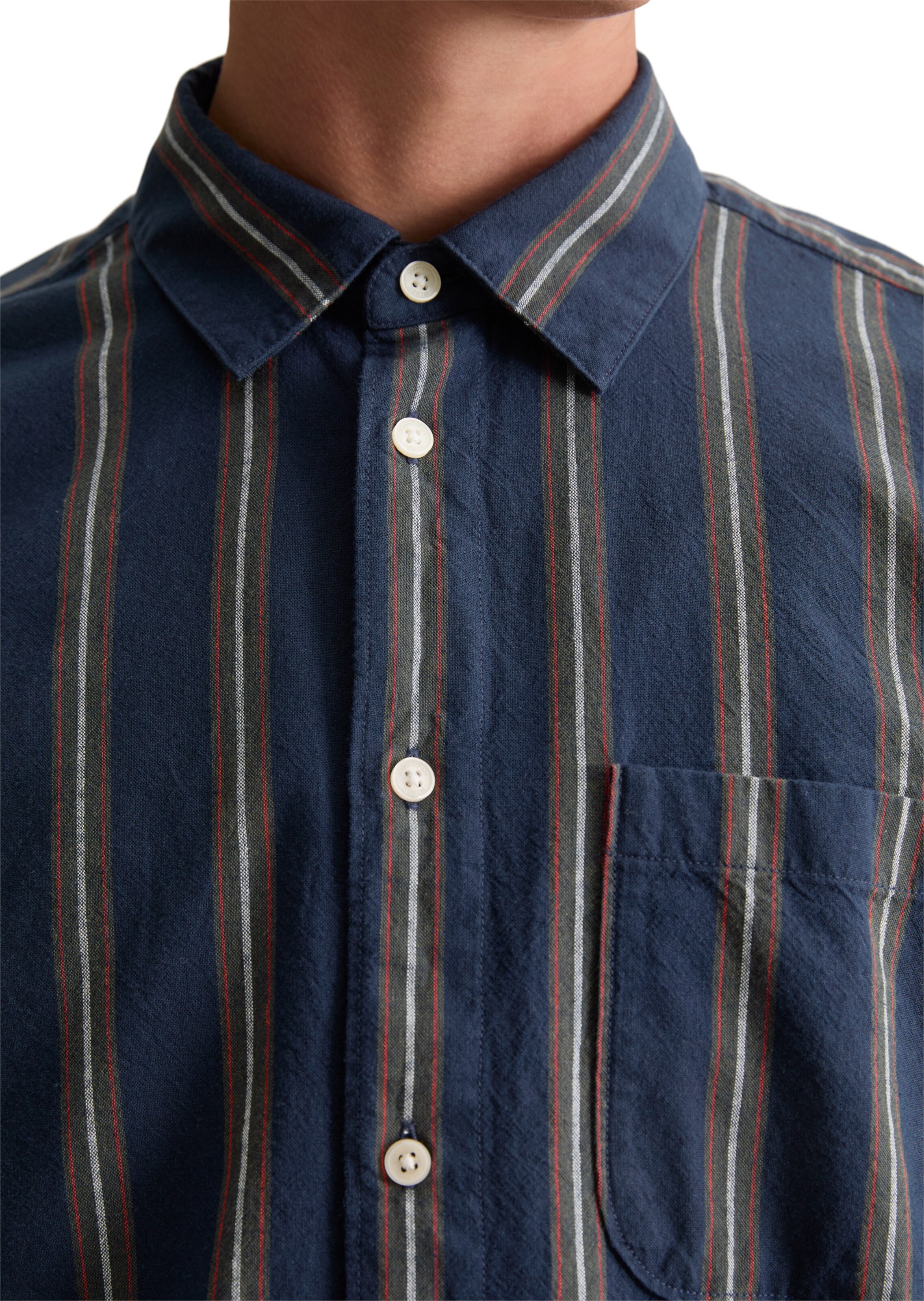 Coupe regular Chemise Marc O'Polo DENIM en bleu