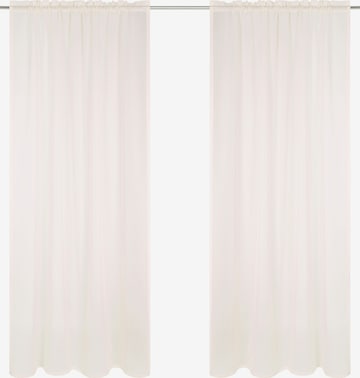 MY HOME Curtains & Drapes in Beige: front